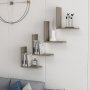 HANAH HOME Zidna polica Wesson Dark Grey - slika 1