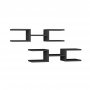 HANAH HOME Zidna polica Crab Anthracite - slika 1