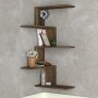 HANAH HOME Zidna polica Caniko Walnut - slika 3