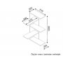 HANAH HOME Zidna polica Caniko Walnut - slika 4