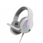 MARVO H8618WH RGB gejmerske slušalice bele - slika 1