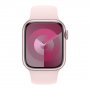 APPLE Watch S9 GPS 41mm Pink Alu Case w Light Pink Sport Band - S/M (mr933se/a) - slika 1