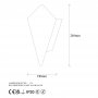 OPVIQ Zidna lampa Cut 11835 - slika 5