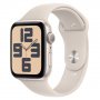 APPLE Watch SE2 v2 GPS 44mm Starlight Alu Case w Starlight Sport Band - S/M (mre43se/a) - slika 2