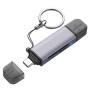 NETAC Čitač kartica Netac WK13 USB-A 3.2/USB-C 3.2 NT09WK13-30GR - slika 1