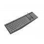 NATEC NAUTILUS, Slim Multimedia tastatura, US raspored, USB, crno-siva (NKL-1507) - slika 1