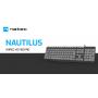 NATEC NAUTILUS, Slim Multimedia tastatura, US raspored, USB, crno-siva (NKL-1507) - slika 3