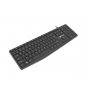 NATEC NAUTILUS, Slim Multimedia tastatura, US raspored, USB, crna (NKL-1950) - slika 4