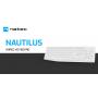 NATEC NAUTILUS, Slim Multimedia tastatura, US raspored, USB, bela (NKL-1951) - slika 4