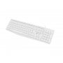 NATEC NAUTILUS, Slim Multimedia tastatura, US raspored, USB, bela (NKL-1951) - slika 5