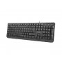 NATEC TROUT, slim tastatura, US raspored, USB, crna (NKL-0967) - slika 3