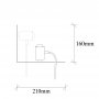 OPVIQ Zidna lampa Tokyo 502 R COPPER - slika 3