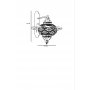 OPVIQ Zidna lampa Yeni 846STL2751 - slika 3