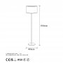 OPVIQ Podna lampa WAY 11613 - slika 5