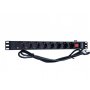OSTALI Razvodni PDU panel 19”/1U PDU-8SP-1U-C14 - slika 1
