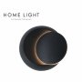 LUNA 257 ZIDNA LAMPA 5W 3000K CRNA - slika 1