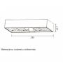 DAWN SOLARNA LED SVETILJKA LD SWL 6W CRNA - slika 2