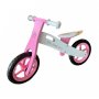 TROTY BALANSERRO DRVENI BALANCE BIKE ROZE - slika 1