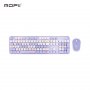MOFII WL Sweet dm retro set tastatura i miš u LjUBIČASTOJ boji - slika 3