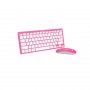 Pantone IT COLLECTION bežična tastatura sa mišem u PINK boji - slika 1