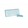 Pantone IT COLLECTION bežična tastatura sa mišem u SVETLO PLAVOJ boji - slika 1