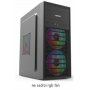 STARS SOLUTIONS M11 kućište sa napajanjem 500W crno - slika 1