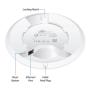 UBIQUITI UAP-AC-LITE 300 Mbps(2.4GHz)/867 Mbps (5GHz) Access Point - slika 3