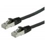 E-GREEN Kabl SFTP patch Cat6A 2m crni - slika 1