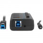 NATEC NHU-1557 MANTIS 2, USB 3.0 Hub w/Power Supply, 4-Port, Cable 80 cm - slika 3