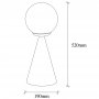 OPVIQ Stona lampa Gondol 5042 - slika 4