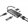 NATEC NMP-1690 FOWLER PLUS, USB Type-C 6-in-1 Multi-port Adapter - slika 3
