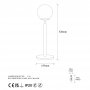 OPVIQ Stona lampa King 11462 - slika 5