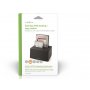 NEDIS HDDUDB3210BK USB 3.2 DUPLI docking station za 2.5/3.5 SATA hard diskove, Kloniranje max 8TB - slika 4