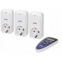 GEMBIRD ORNO Uticnica Wireless OR-GB-434(GS) set 3+1 sa daljinskim upravljacem max. 1150W IP20 ORNO - slika 1