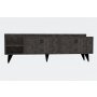 HANAH HOME TV polica Heflin Anthracite (495SSE1614) - slika 1