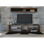 HANAH HOME TV polica Tac Walnut Black (788DEC3066) - slika 3