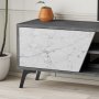 HANAH HOME TV polica Fiona Retro Grey Carrara (855DTE3103) - slika 5