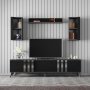 HANAH HOME TV polica Chrome Anthracite Black (618BLY1109) - slika 4