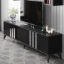 HANAH HOME TV polica Chrome Anthracite Black (618BLY1109) - slika 5