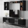 HANAH HOME TV polica Chrome Anthracite Black (618BLY1109) - slika 2