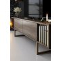 HANAH HOME TV polica Gold Line Walnut Black 1 (618BLY1147) - slika 4