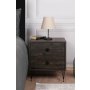 HANAH HOME Pomoćni stočić Luna Dark Brown - slika 2