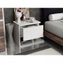 HANAH HOME Pomoćni stočić Yasso White - slika 4