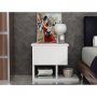 HANAH HOME Pomoćni stočić Yasso White - slika 2