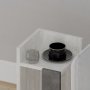 HANAH HOME Pomoćni stočić Elos Grey White - slika 3