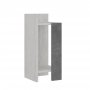 HANAH HOME Pomoćni stočić Elos Grey White - slika 1