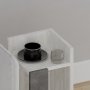 HANAH HOME Pomoćni stočić Elos White Grey - slika 3
