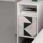 HANAH HOME Pomoćni stočić Grandma's White Angle - slika 5