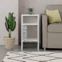 HANAH HOME Pomoćni stočić Grandma's White Zebra - slika 5