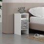 HANAH HOME Pomoćni stočić Grandma's White Zebra - slika 2